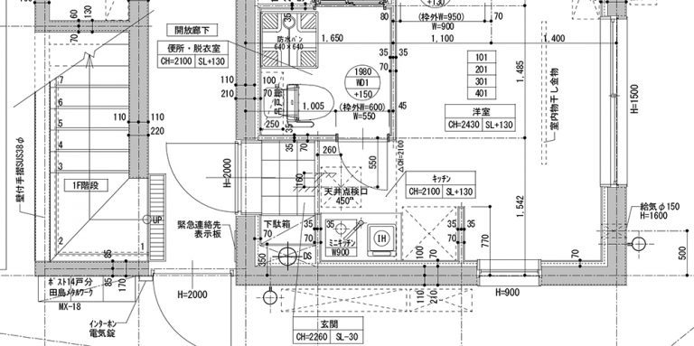 029 平面詳細図 施工図屋さん